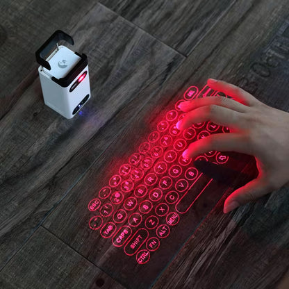 Mini Wireless Laser Projection Keyboard Bluetooth Virtual Keyboard &amp; Mouse Function for Laptop Smartphone Keyboard Projector