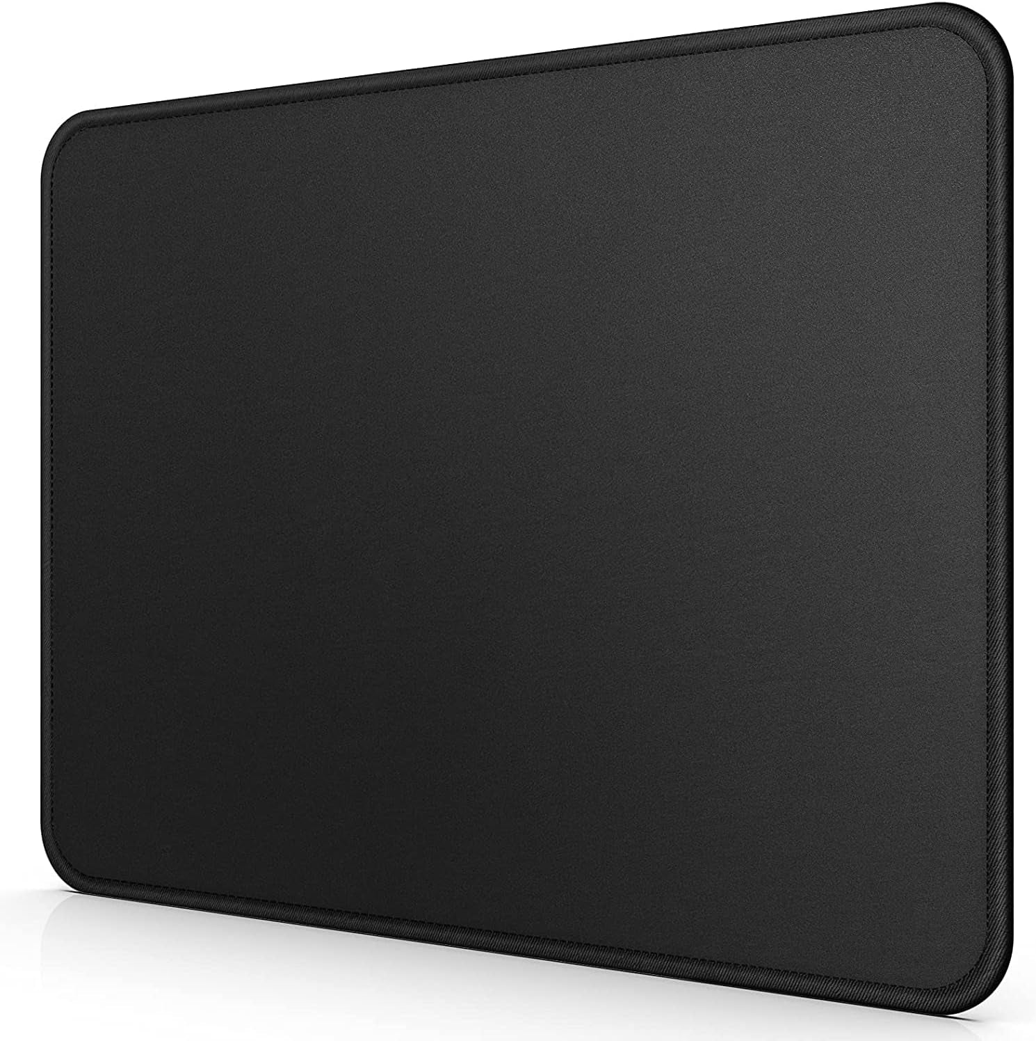 Mouse Pad,  Computer Mouse Pad with Stitched Edges, Washable Mouse Mat with Superior Micro-Weave Cloth, Gaming Mouse Pad for Office &amp; Home, Non-Slip Rubber Base, Black