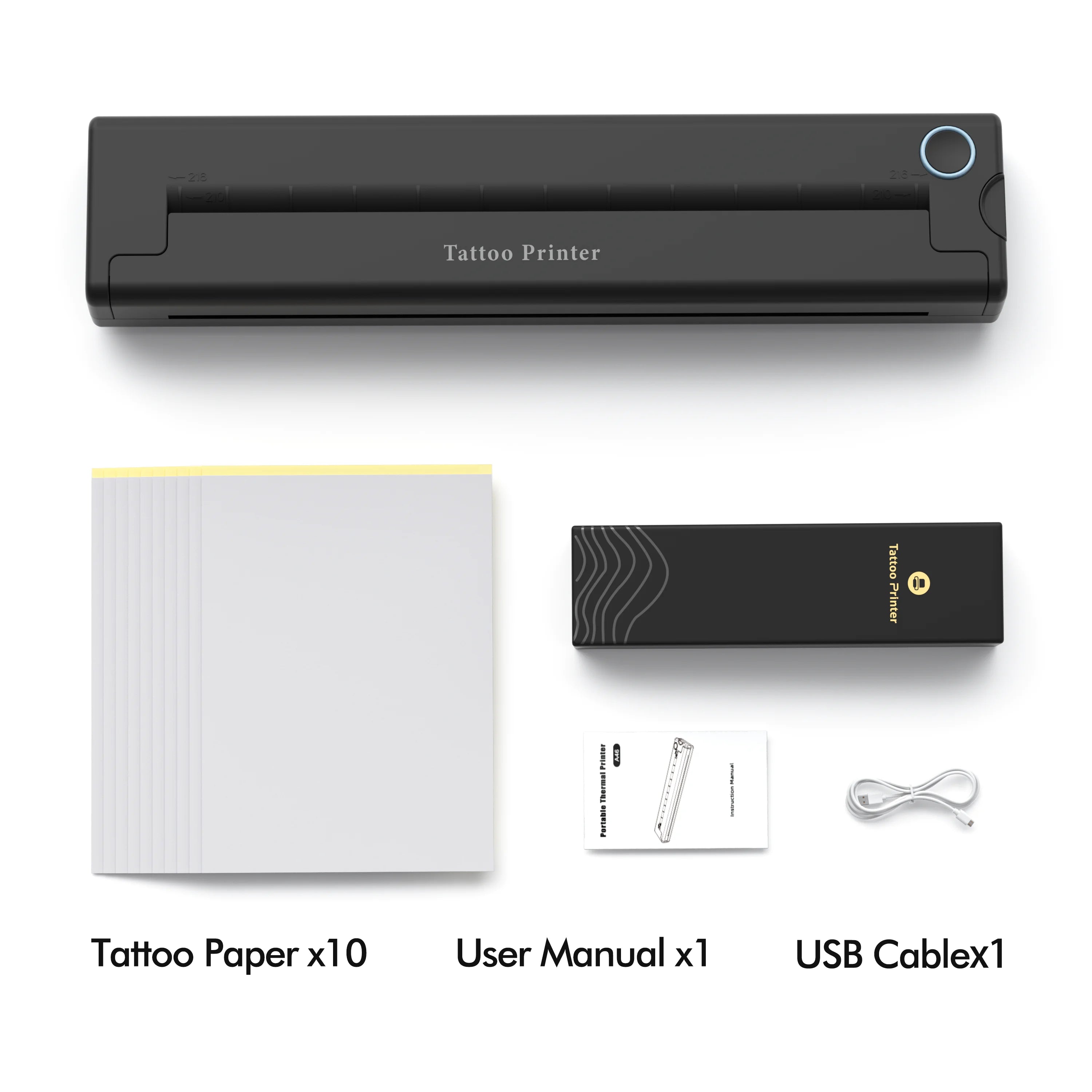 A4 Thermal Printers Wireless Bluetooth Tattoos Printer Portable Mini Thermal Printer A4 Paper Photo Printer from Mobile Phone