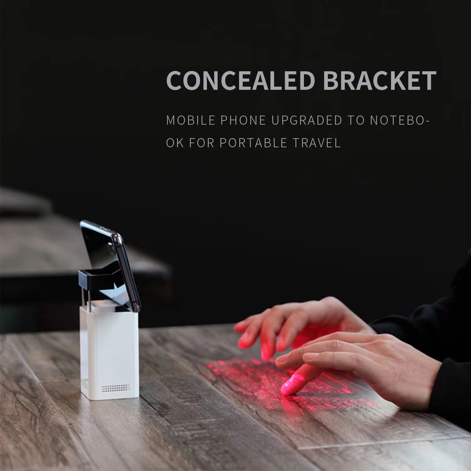 Mini Wireless Laser Projection Keyboard Bluetooth Virtual Keyboard &amp; Mouse Function for Laptop Smartphone Keyboard Projector